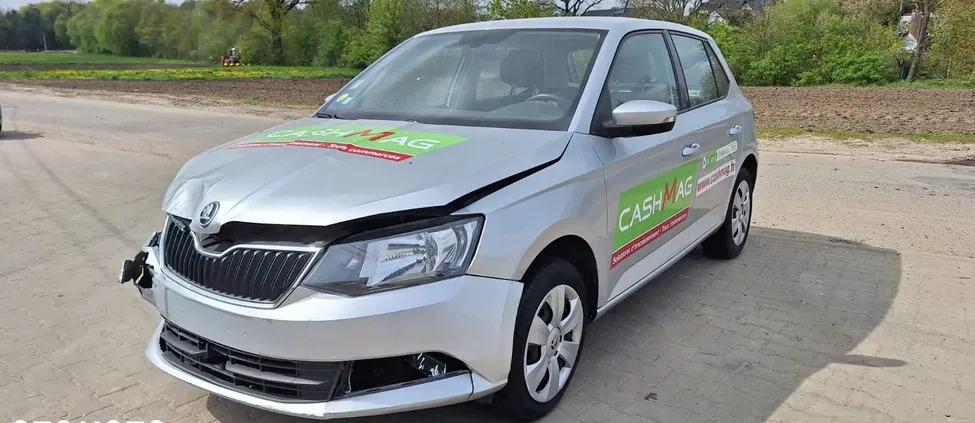 wielkopolskie Skoda Fabia cena 12500 przebieg: 170000, rok produkcji 2017 z Chodzież